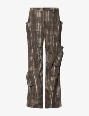 VIVIENNE WESTWOOD Achilles Check Wool Trousers