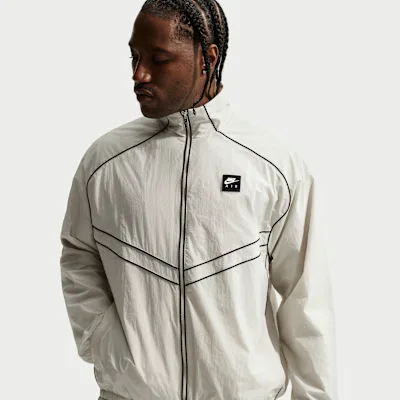Nike Air Men's Windrunner Tracksuit Jacket - Light Bone