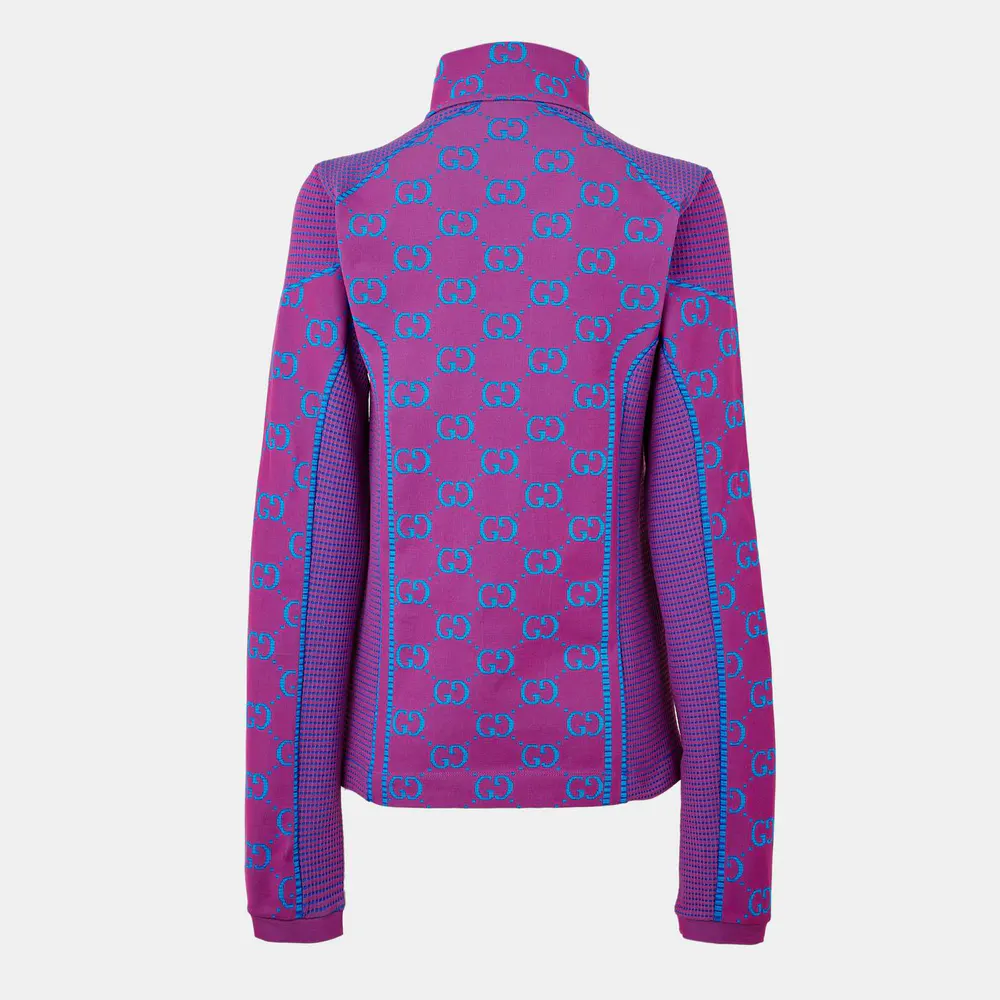 Gucci Men's 1/4 Zip Fleece detail 2