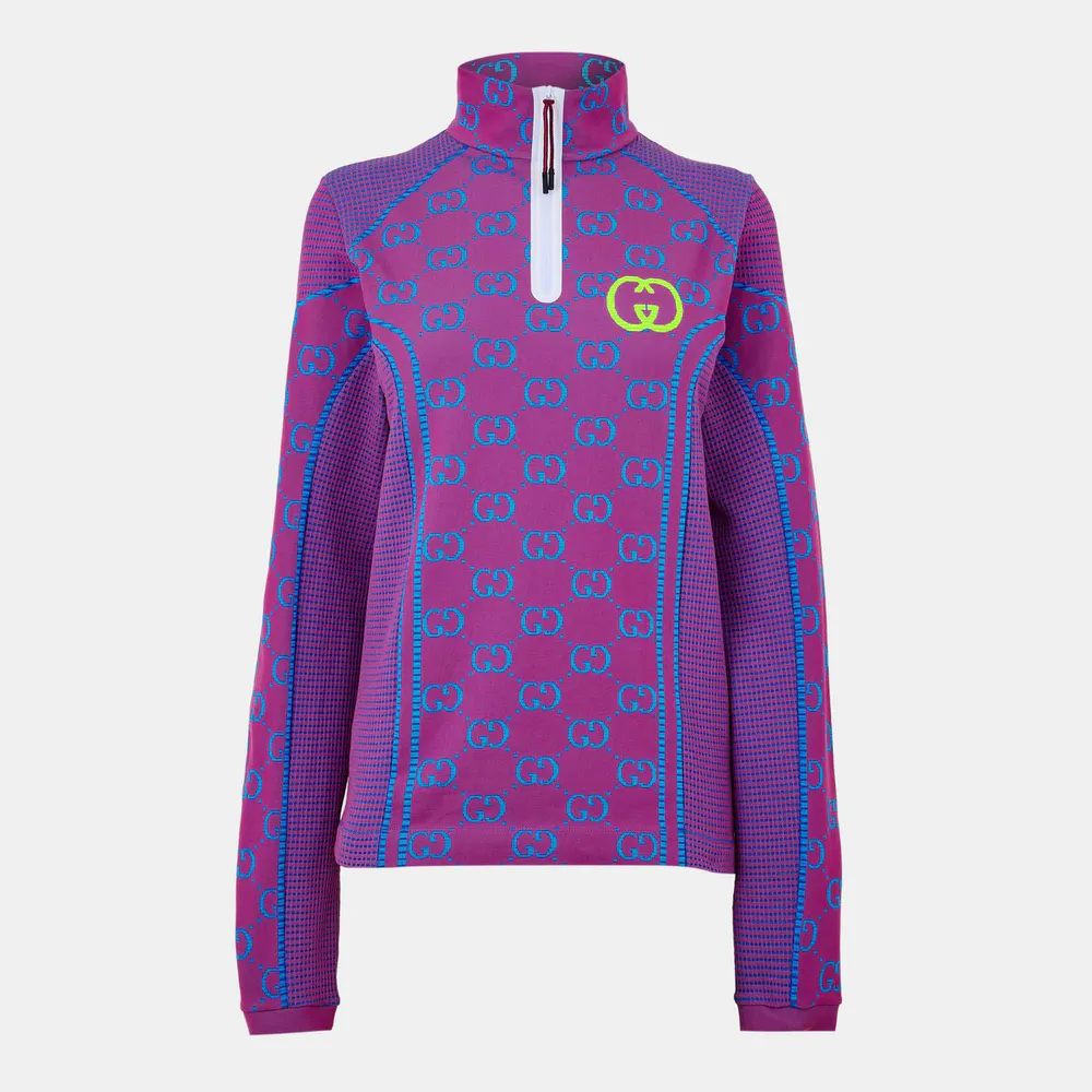 Gucci Men's 1/4 Zip Fleece