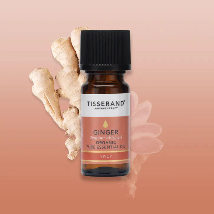 Tisserand Ginger Organic Pure Essential Oil 9ml detail 2