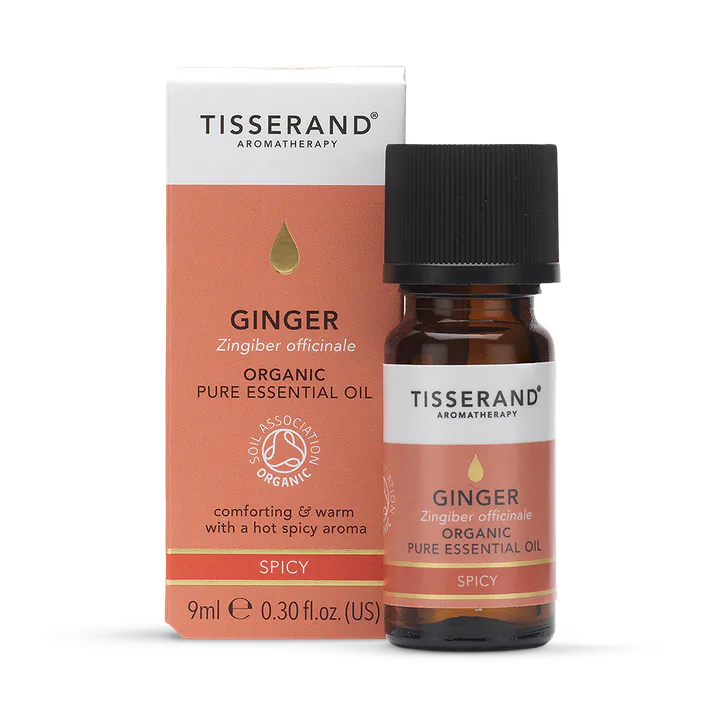 Tisserand Ginger Organic Pure Essential Oil 9ml