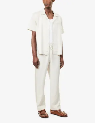 CHE Mariba Drawstring Relaxed Woven Trousers detail 2