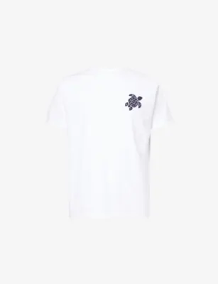 VILEBREQUIN Partisol Branded-Print Cotton-Jersey T-Shirt - OFF-WHITE