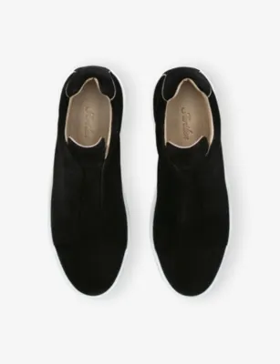 AURELIEN AUR3 Suede Trainers - EUR 45 / 11 UK MEN in BLACK, additional product view 2
