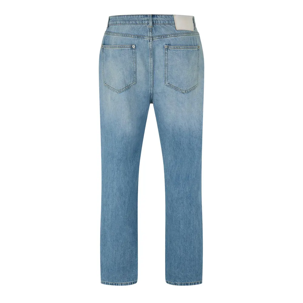 Cole Buxton Men's Relaxed Fit Wide Leg Jeans detail 2