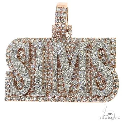 RINA - For Him CUSTOM CVD 2 Tone SIMS Diamond Pendant 68634 – Pendant