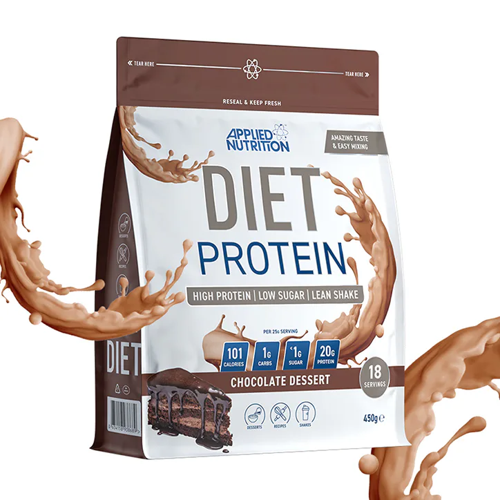 Applied Nutrition Diet Protein Chocolate Dessert 450g (18 Servings), additional product view 2