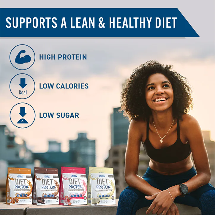 Applied Nutrition Diet Protein Chocolate Dessert 450g (18 Servings), additional product view 3