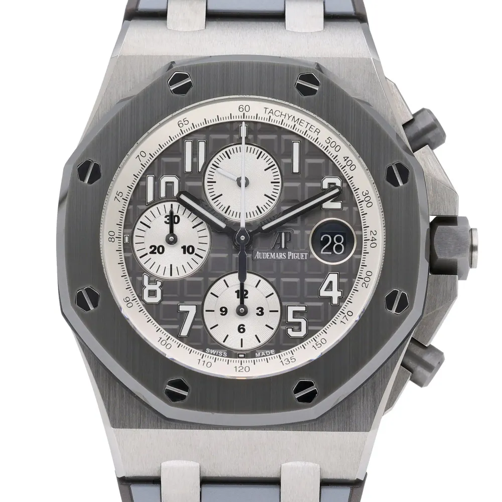 Audemars Piguet Royal Oak Offshore 26470IO.OO.A006CA.01 — 2020 — Excellent in Grey Arabic – Pre-owned watches