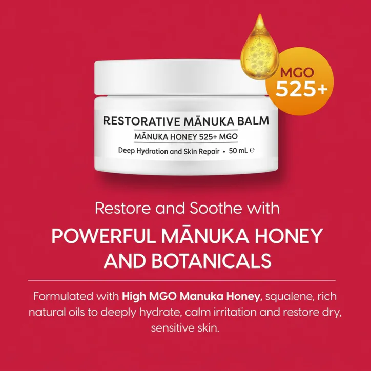 Melora Restorative Manuka 525MGO Balm 50ml, additional product view 2
