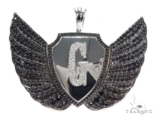 RINA - For Him CUSTOM G Eagle Diamond Pendant 43562 in Rose Gold – Pendant
