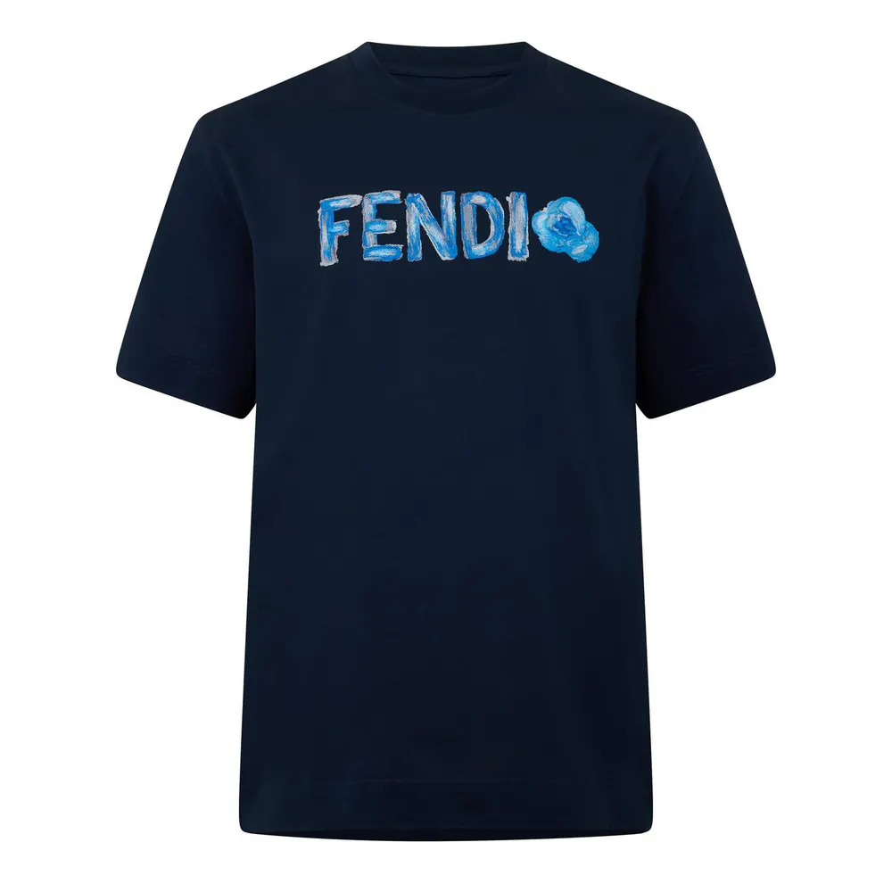 Fendi Men's Flower T-Shirt