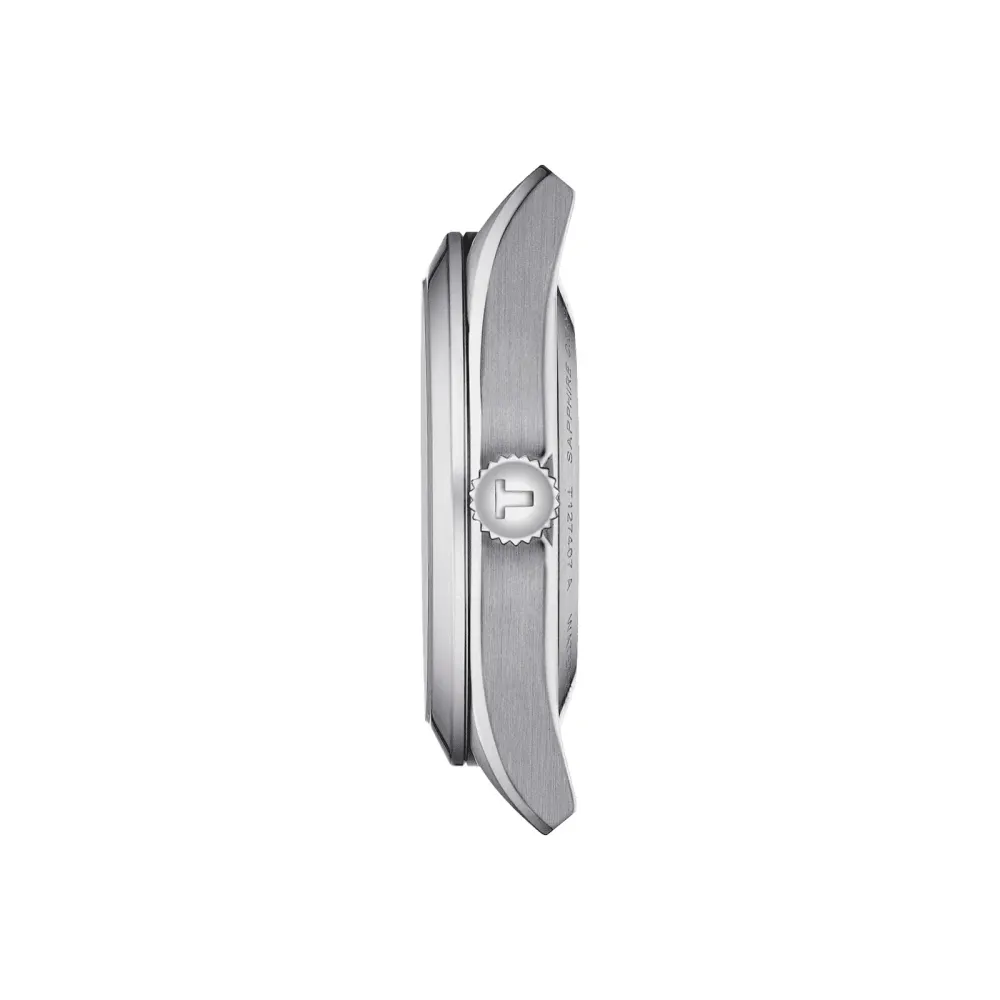 Tissot Gentleman Powermatic 80 Open Heart 40mm Mens Watch Grey detail 3