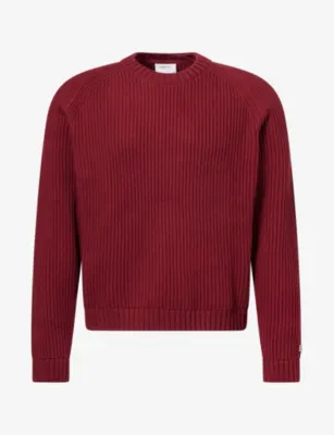 PERCIVAL Fisherman Ribbed Cotton Jumper