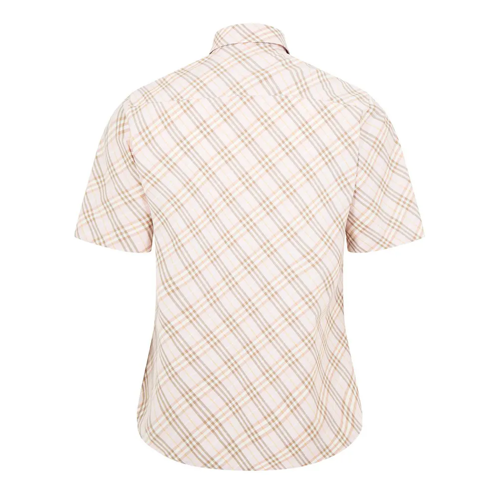 Burberry Check Short Sleeve Shirt detail 2