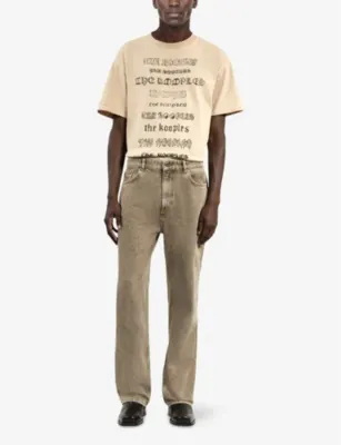 THE KOOPLES Straight-Leg Regular-Fit Denim Jeans detail 2