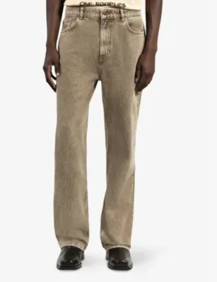 THE KOOPLES Straight-Leg Regular-Fit Denim Jeans detail 3
