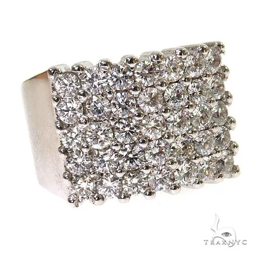 RINA - For Him FACTORY Prong Diamond Ring 41550 in Rose Gold / 8 – Ring