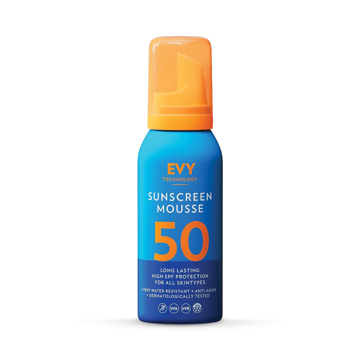 EVY Sunscreen Mousse SPF50 – Beauty > Skincare > Sun Care > Sun Lotion SPF