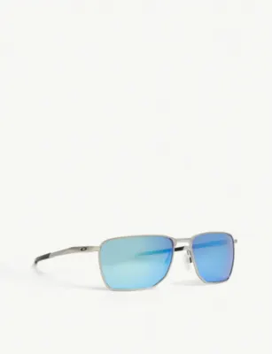 OAKLEY OO4142 Ejector metal rectangular-frame sunglasses detail 3