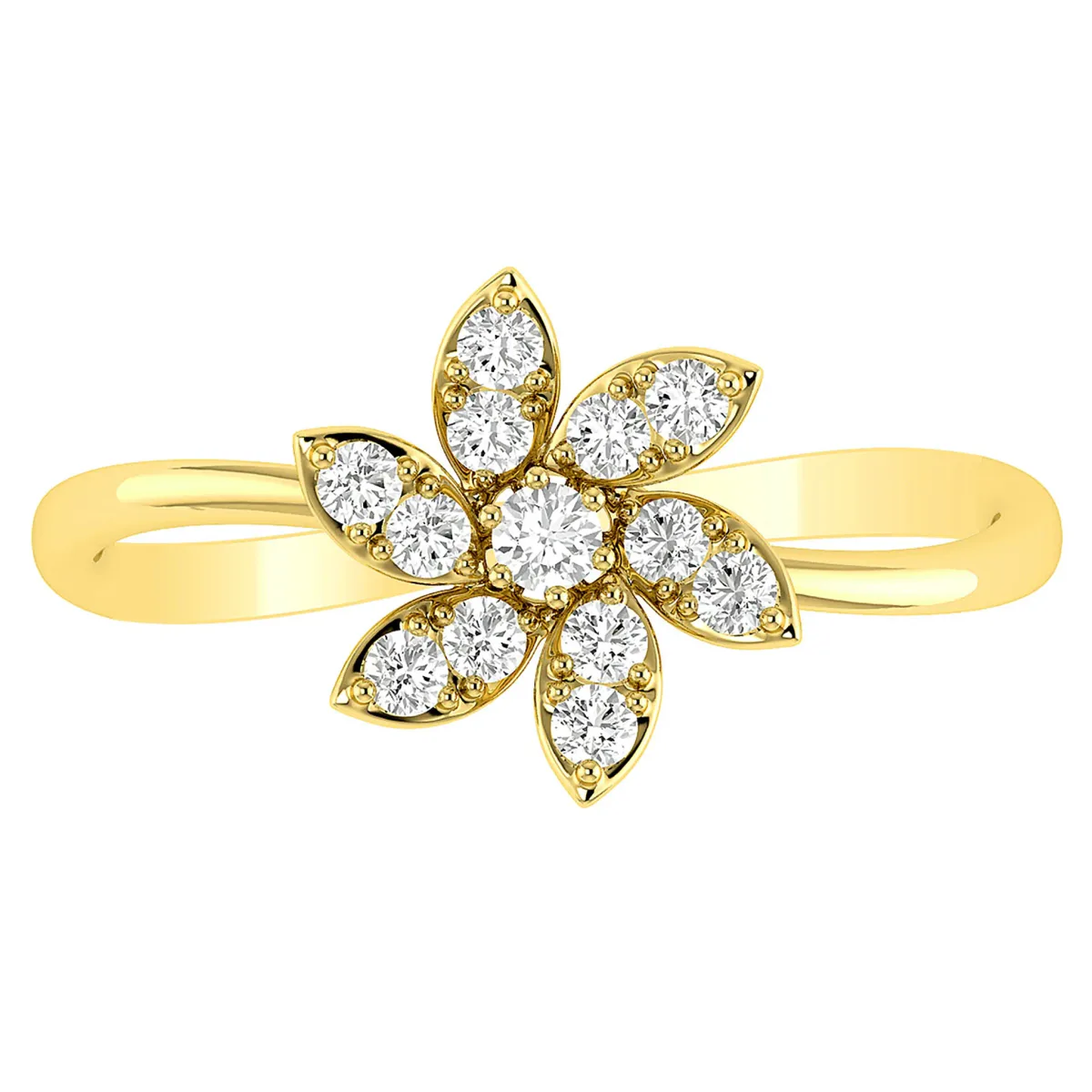 For Him Blossom Diamond Ring in Rose Gold / Natural Diamond – Ring