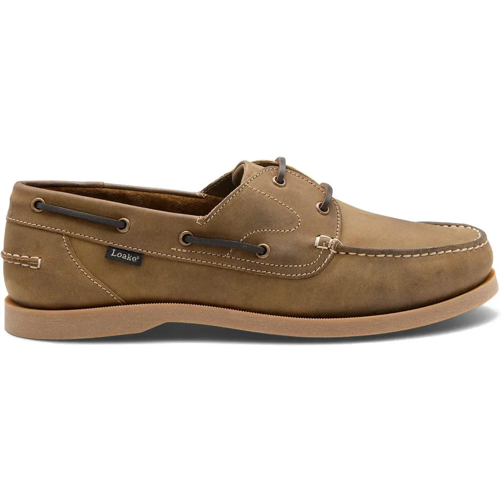 Loake Men's Boat Shoes in Brown Oiled – Footwear