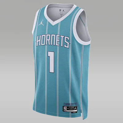 Jordan Charlotte Hornets Icon Edition Men's Jordan Dri-FIT NBA Swingman Jersey - Rapid Teal