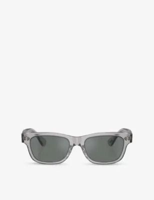 OLIVER PEOPLES OV5540SU Rosson Sun Rectangle-Frame Acetate Sunglasses