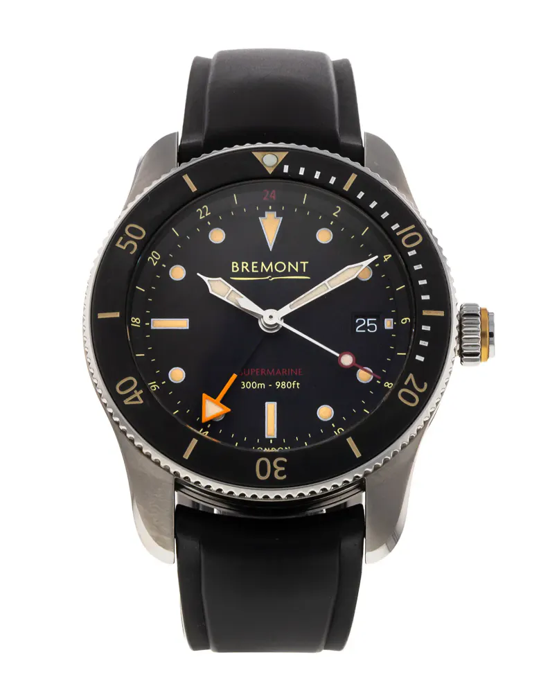 Bremont Supermarine S302 — 2022 — Very good in Black – Pre-owned watches