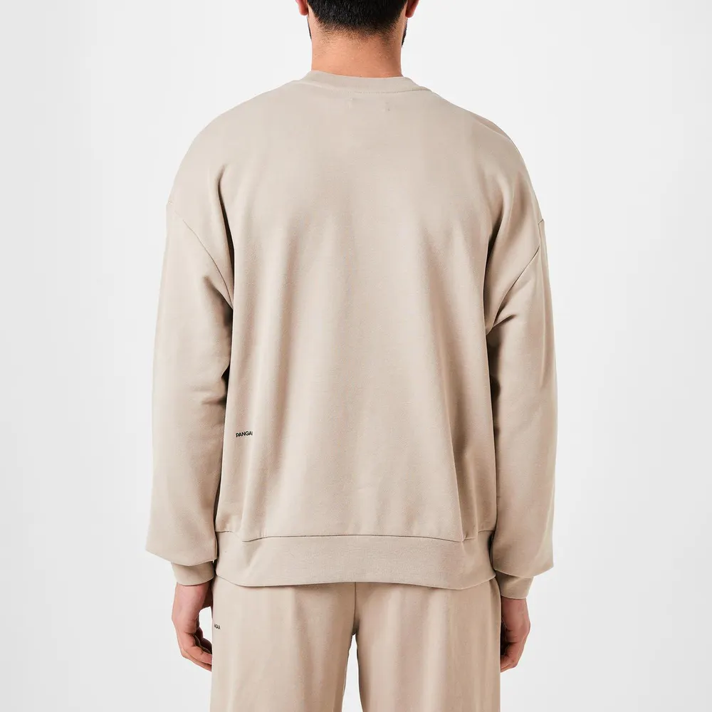 Pangaia 365 Sweatshirt in Stone Grey, additional product view 3