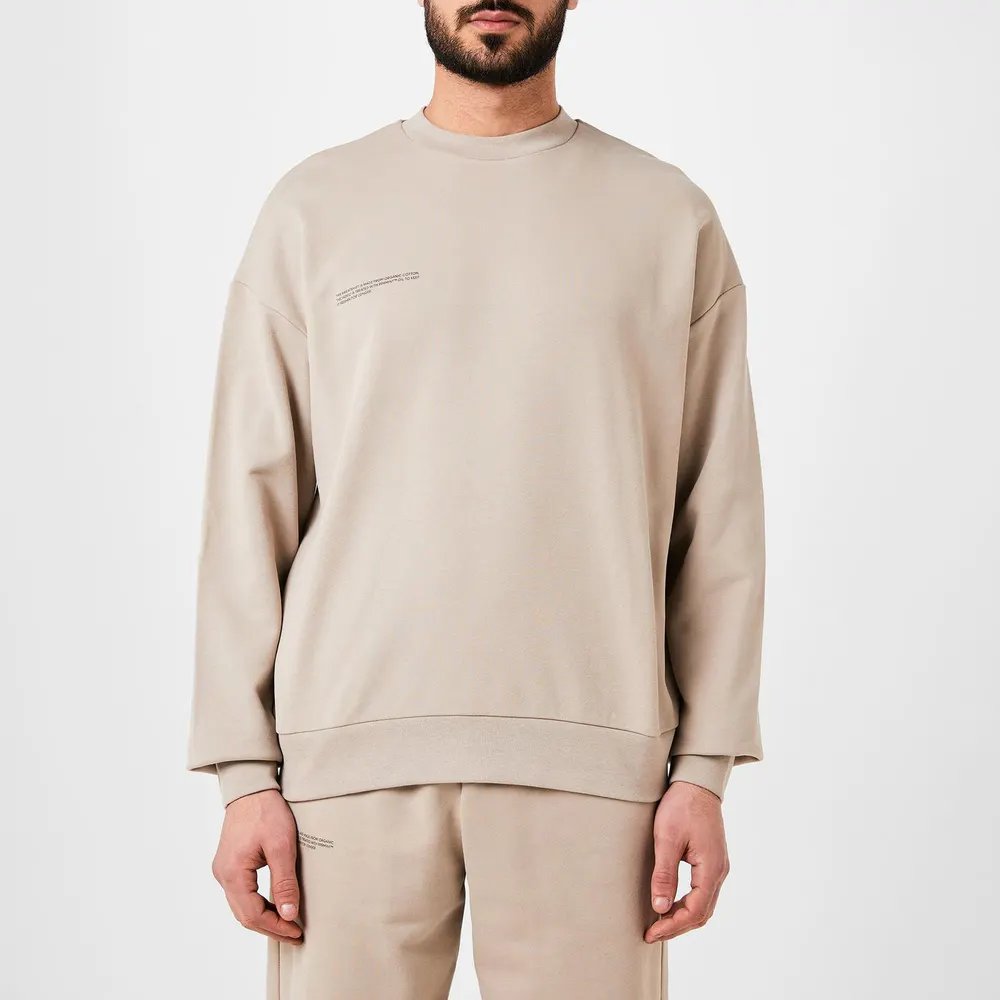 Pangaia 365 Sweatshirt in Stone Grey – Clothing