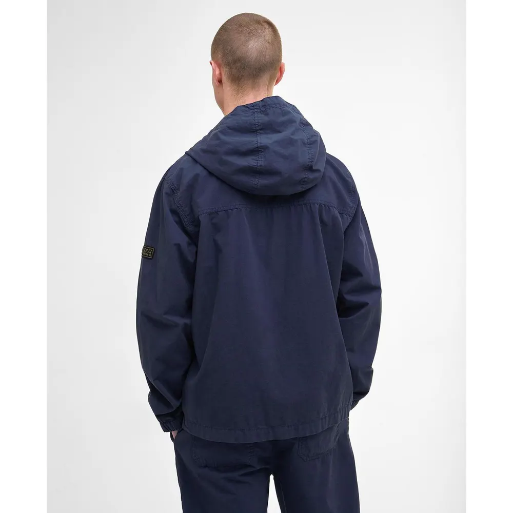 Barbour International Men's Buckley Cotton Long Sleeve Rain Anorak detail 3