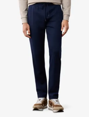 HACKETT Travel Cotton-Blend Jogging Bottoms detail 3