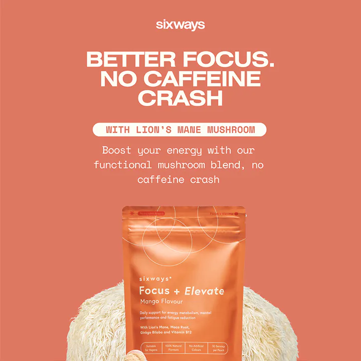 Sixways Focus + Elevate Mushroom Blend 150g, additional product view 3