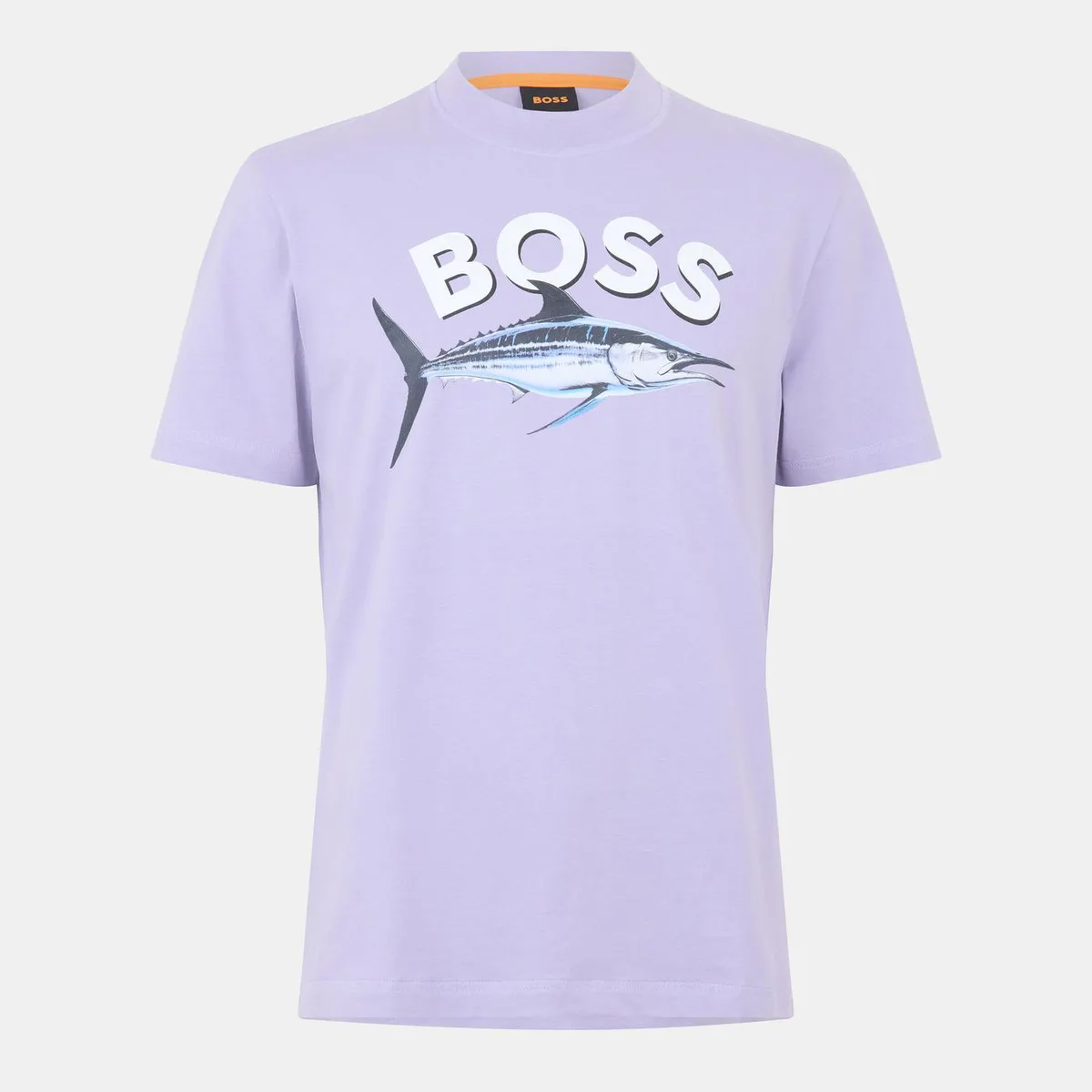 Boss Men's BOSSfish Cotton Short Sleeve Graphic T-Shirt