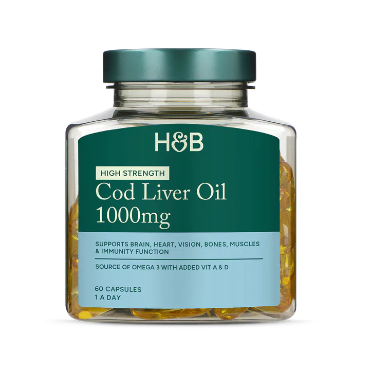 For Him Pure Cod Liver Oil 1000mg 60 Capsules detail 2