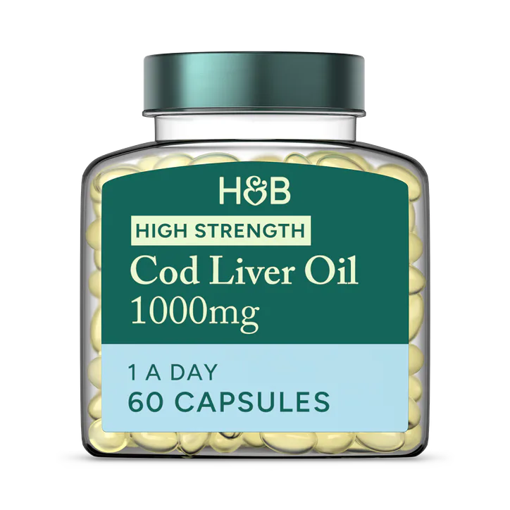 For Him Pure Cod Liver Oil 1000mg 60 Capsules
