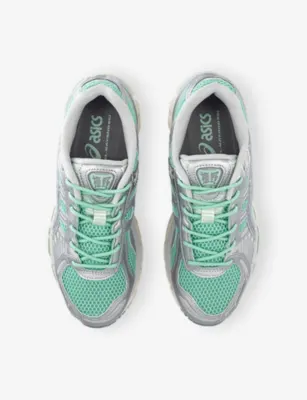 ASICS Gel-Kayano 12.1 Woven Trainers - 8 in ICE GREEN GRAVEL, additional product view 2
