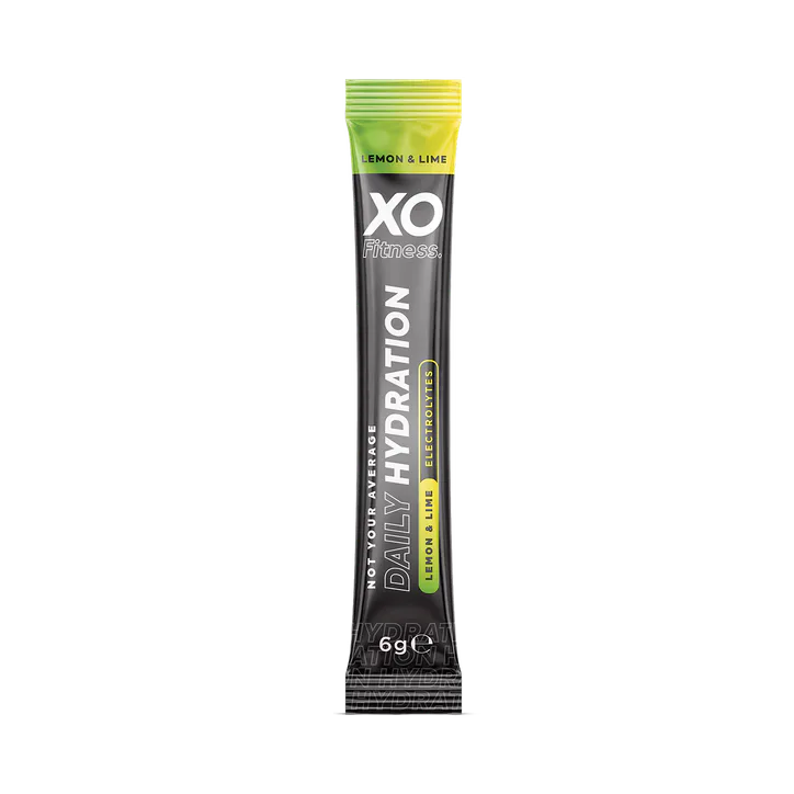 XO Fitness Hydration Sachets - 28 Pack - Lemon & Lime detail 3