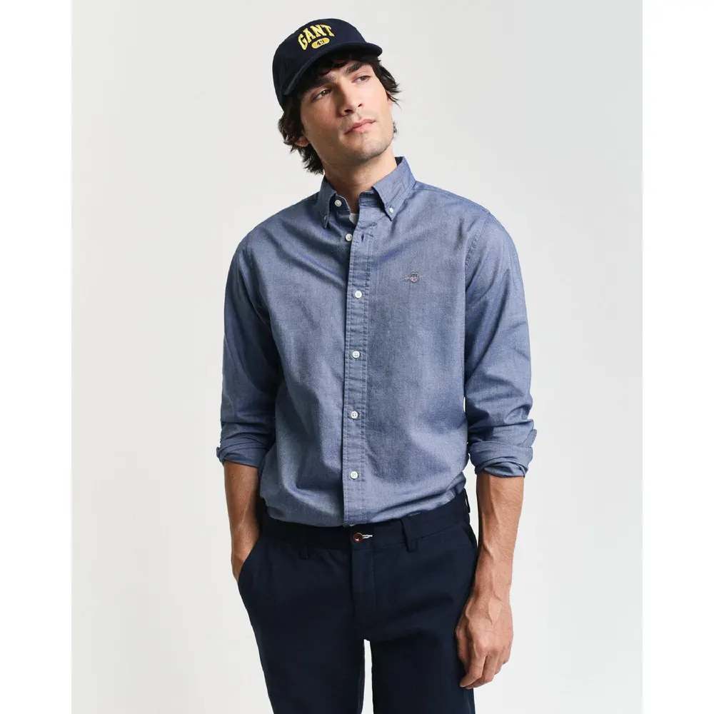 Gant Slim-Fit Classic Oxford Shirt detail 2