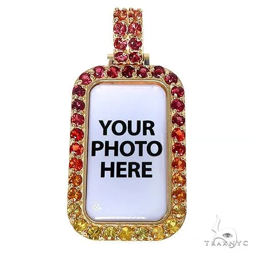 PIA - For Him GEMSTONES 14K Gold Fire Pump Bezel 67318 – Pendant
