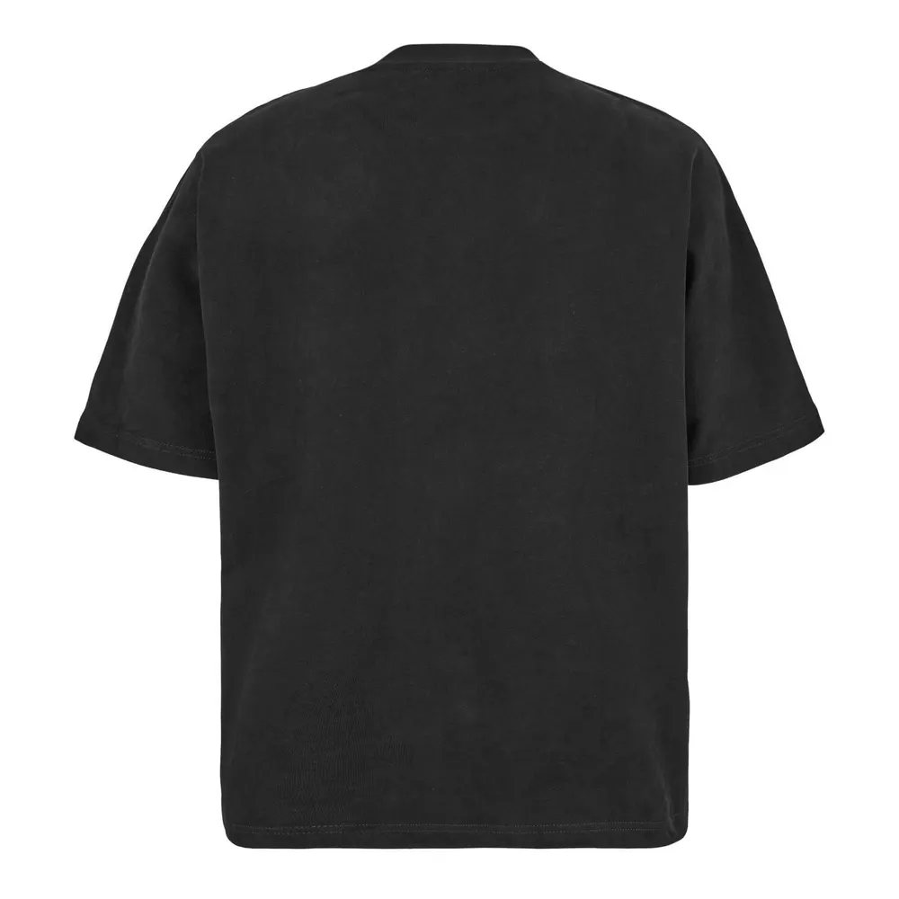 God Made Logo T-Shirt in Black/Yellow, additional product view 2