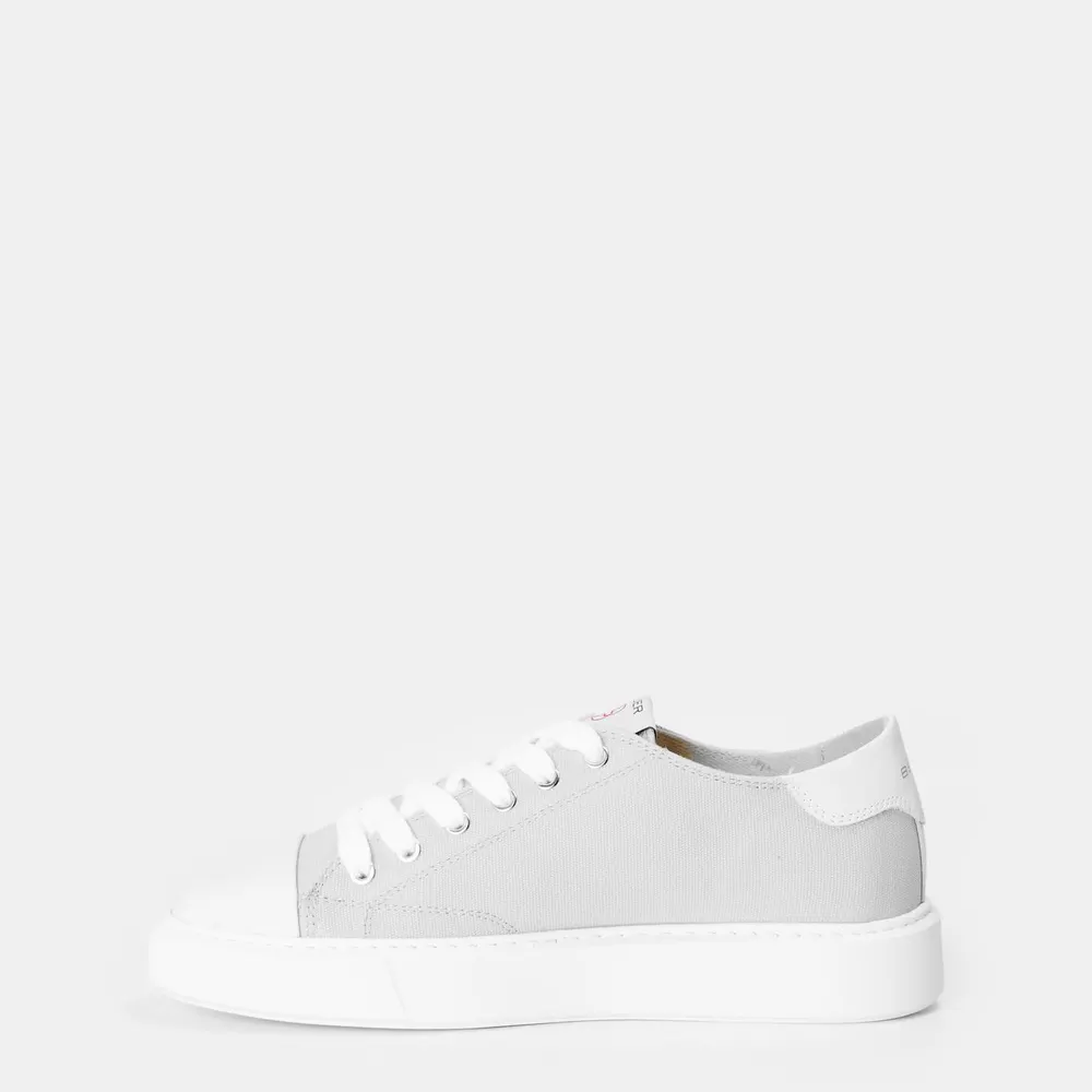 BELIER Men's Low-Top Trainers in Grey/White, additional product view 2