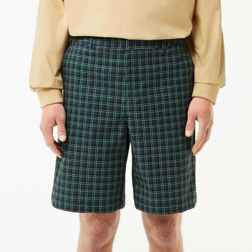 Lacoste Relaxed-Fit Ultra Dry Bermuda Golf Shorts