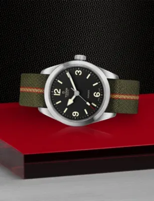 TUDOR M79950-0003 Ranger stainless-steel and fabric automatic watch in BLACK, additional product view 3