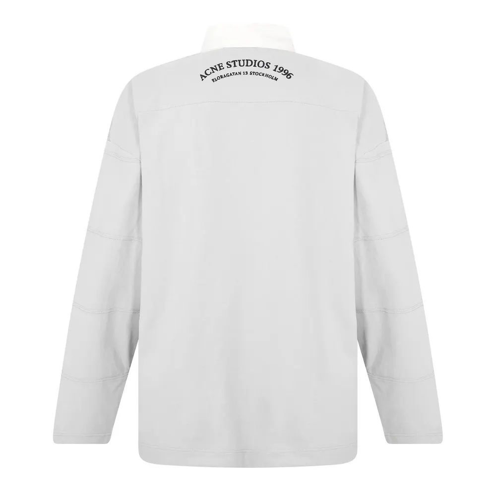 Acne Studios Men's Long Sleeve Polo Shirt detail 2