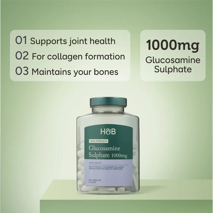 For Him Glucosamine Sulphate 1000mg 120 Tablets detail 3
