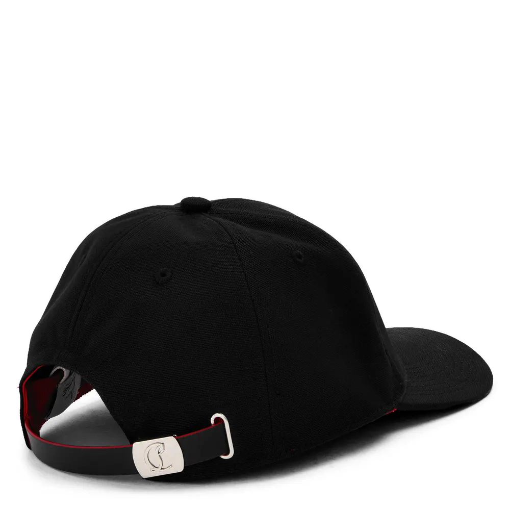 Christian Louboutin Men's Chr Moncrest Baseball Cap detail 2