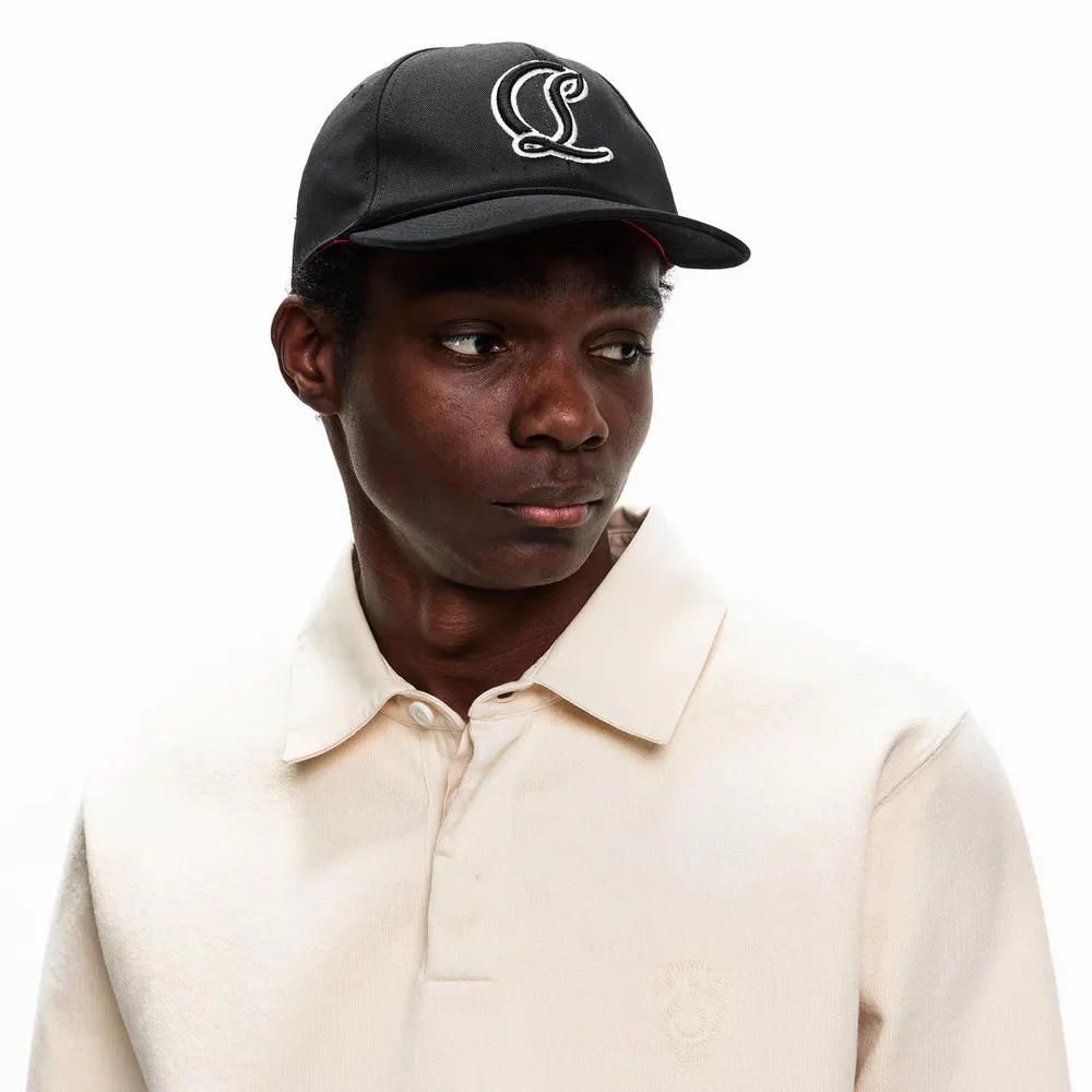 Christian Louboutin Men's Chr Moncrest Baseball Cap detail 3